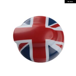 黒旗燃料タンクキャップカバー ハウジング ステッカー ミニクーパー S SD JCW R56 クラブマン R55 R58 R59 スタイリング - Union jack