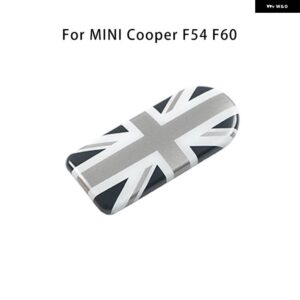 ユニオンジャックグローブボックス ハンドル 装飾 収納ボックス カバー ステッカー ミニクーパー S F55 F56 F57 クラブマン F54 カントリーマン F60 - Grey Jack F54 60