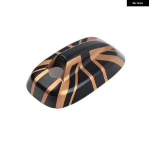 JCW スタイルアンテナ空中 ハウジング 装飾 ケースカバー ステッカー ミニクーパー S JCW 1 F55 F56 カースタイリング - Gold Jack