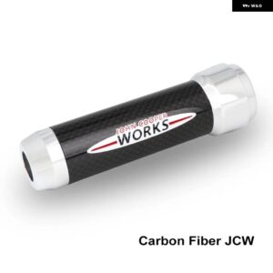 車インナー合金ハンド ブレーキ ハンドル 装飾 グリップ カバー トリムケースミニ 1 クーパー S JCW F55 F56 F57 車 - JCW