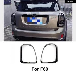 ヘッドライト ヘッドテールリアランプリムライトトリムリングカバー ミニクーパー ONE JCW F60 F54 自動スタイリング - For F60 rearlight