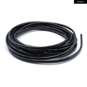 6メートル ドアクロームモールドトリムストリップエッジスクラッチガードプロテクターカバー ストリップロールクロームスタイリング モールドストリップ - black