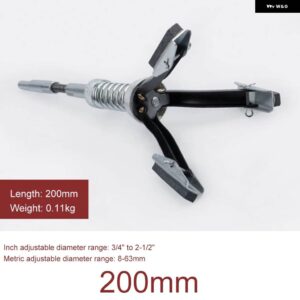 51-177MM エンジン シリンダー ホーニングツール三爪 ブレーキ シリンダー バーニッシャーホーン 研削穴摩擦 - 200mm