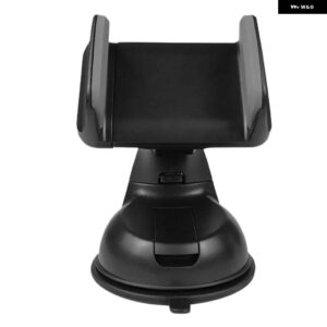 ナビゲーション電話ブラケット 360 度携帯電話ホルダー 伸縮式自動電話サポート シリコーンスマートフォンサポート - Dark Grey