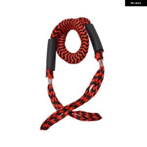 バンジードックライン係留ロープボート用 4 フィートロープロープバンジーコードドックラインボートカヤック - Red