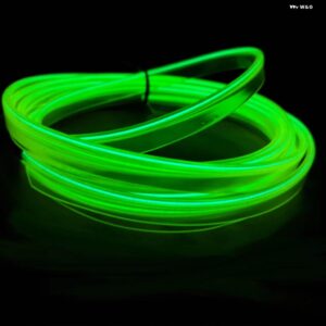 インテリア 装飾 ランプストリップムードランプ冷光 装飾 ダッシュボード コンソール 自動 LED アンビエントライト 3メートル - Green