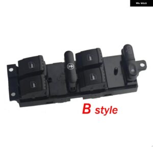 黒ウィンドウ スイッチ コントロールパネルトリム VW パサート ジェッタ ゴルフ MK4 3B1867171 3B1867171E - Type B