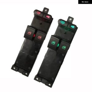 パワーウィンドウ スイッチ シュコダファビア 6Y2 6Y5 6Y3 1999-2008 オクタヴィア 2 ドア VW ゴルフ 1J3959857A - Red