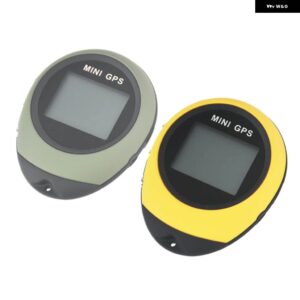 ハンドヘルドミニ GPS ナビゲーションキーホルダー PG03 USB 充電式ロケーショントラッカーコンパス屋外ツーリング登山 - Green