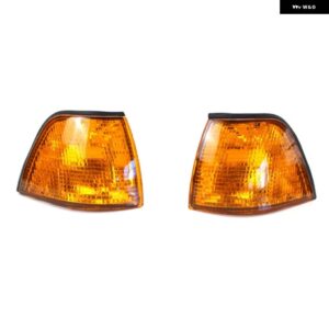 2個 63138353279 63138353280 スモークコーナーライトウィンカー インジケータ ランプ 3シリーズ E36 4 ドア 92-98 - D