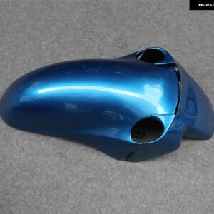 フロントタイヤ マッドガード フロントフェンダー フェアリング部分 カワサキ ZZR1100 ZX11 1993-2001 ZZR 1100 ZX 11 - Blue