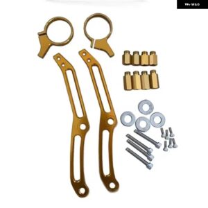 ハーレー ツーリングストリートグライド ロードグライド ロードキング 2014-2022 CNC リアショックアブソーバー サスペンション - golden