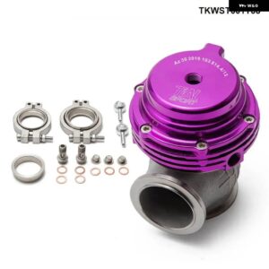 38MM アウターウェストゲート V バンドフランジ ターボ ウェストゲート スーパーチャージ ターボ マニホールド TKWST001T38 - Purple