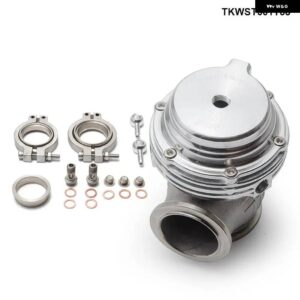 38MM アウターウェストゲート V バンドフランジ ターボ ウェストゲート スーパーチャージ ターボ マニホールド TKWST001T38 - Silver