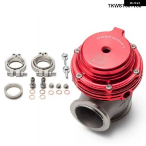 38MM アウターウェストゲート V バンドフランジ ターボ ウェストゲート スーパーチャージ ターボ マニホールド TKWST001T38 - Red