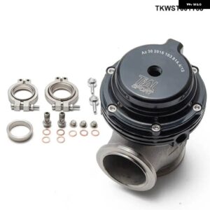 38MM アウターウェストゲート V バンドフランジ ターボ ウェストゲート スーパーチャージ ターボ マニホールド TKWST001T38 - black