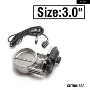 2インチ /2.25インチ /2.5インチ /2.75インチ /3インチ 排気 制御 バルブ /排気カットアウトバルブ - 排気キャットバック縦樋用低圧 EP-CUT001A25 - size 3.0 inch