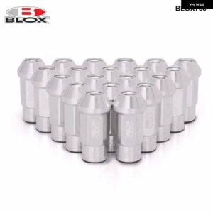 BLOX RACING 7075 アルミ ホイール ラグ ナット M12X1.25 / M12X1.5 L: 50MM 20個 EP-BLOX750