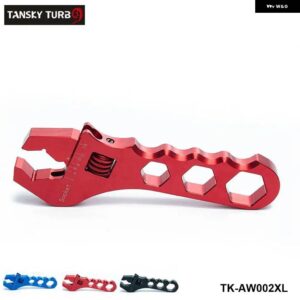 アジャスタブルANレンチ ホース フィッティングツール アルミアルマイトスパナ AN3-AN16 TK-AW002XL - Red