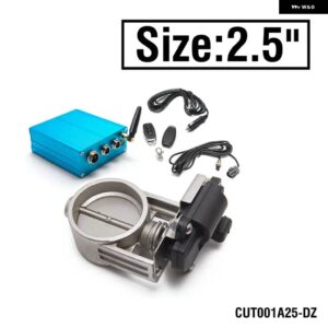 2インチ /2.25インチ /2.5インチ /2.75インチ /3インチ 真空排気カットアウト電気 制御 バルブキット 真空ポンプ付き EP-CUT001A25-DZ - size 2.5 inch