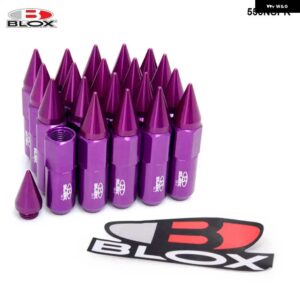 20個 BLOX スタイルアルミ拡張チューナーホイールラグナットホイールリム用スパイク付き M12X1.5/M12X1.25 EP-550NSPK