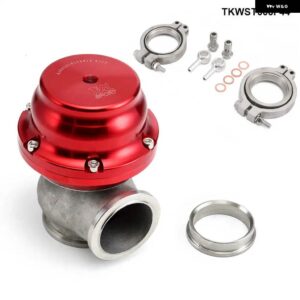 44MM ターボ エキゾースト マニホールド アウター V バンド ウエストゲート ダンプ ターボ ウエストゲート TKWST003F44 - Red