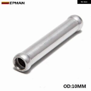 ストレート アルミ インタークーラー インテーク ターボ パイプ OD 8MM/10MM/12MM/14MM/16MM/19MM X L: 3インチ - OD 10MM