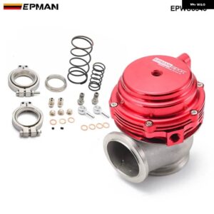 MVR 44MM V バンドアウターウエストゲートキット 24PSI ターボ ウエストゲート V バンドフランジ EPWS8848 - Red