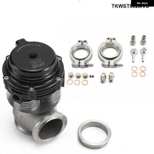 ウォータークーラーアウターウエストゲート V バンド 38MM MVS-A V バンド フランジとクランプ付き 38MM ウエストゲート TKWST002MVS - black