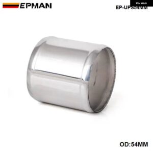 ストレートアルミインタークーラーインテーク ターボ パイプ 外径 42MM /48MM /54MM /60MM L=76MM - OD 54MM