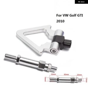 スポーツ CNC ビレットアルミフロント/リア欧州車牽引フック VW ゴルフ GTI 2010 EP-RTHLPH010 - Silver