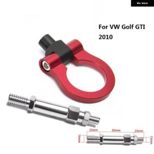 スポーツ CNC ビレットアルミフロント/リア欧州車牽引フック VW ゴルフ GTI 2010 EP-RTHLPH010 - red