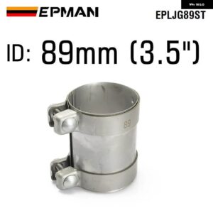 304 ステンレス マフラー クランプ排気バットジョイントパイプ クランプ 51MM 58MM 60MM 70MM 64MM 76MM 89MM EPLJGST - EPLJG89ST