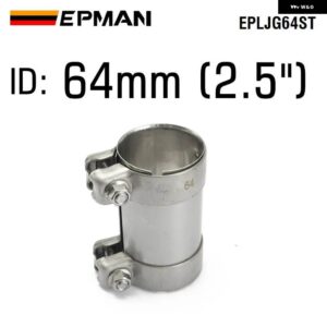 304 ステンレス マフラー クランプ排気バットジョイントパイプ クランプ 51MM 58MM 60MM 70MM 64MM 76MM 89MM EPLJGST - EPLJG64ST