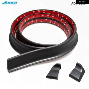 4.9 フィート 150CM/1.5メートル 45MM カーボン車体 トランク リアブーツリップ スポイラー - black