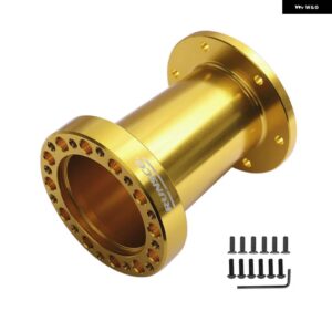ステアリングホイール ハブスペーサーキット 51MM 76MM 101MM ステアリングホイール ハブボスキット アダプタースペーサー ブラック/ゴールデン - Rs511-Gold101mm