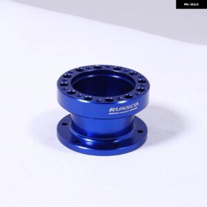 ステアリングホイール ハブスペーサーキット 51MM 76MM 101MM ステアリングホイール ハブボスキット アダプタースペーサー ブラック/ゴールデン - Rs511-Blue51mm