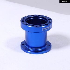 ステアリングホイール ハブスペーサーキット 51MM 76MM 101MM ステアリングホイール ハブボスキット アダプタースペーサー ブラック/ゴールデン - Rs511-Blue76mm