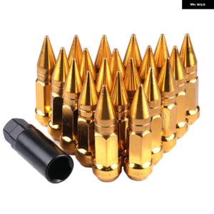 ホイールラグナットスパイクネオクローム拡張チューナーナットホイールリム用 20個 レイズスタイル