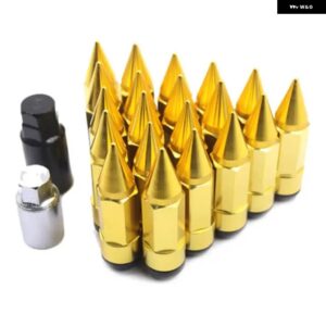 85MM ラグナットレイズ + アルミ拡張スパイクラグナットボルトチューナーホイールリムラグナット レーシング