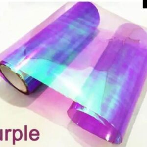 30CM 100CMカメレオン ヘッドライト テールライト ライトティントカメレオンビニールフィルム ステッカー 色 が変化 - Colorful purple