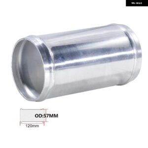 51/57/63/70/76MM 合金吸気 ターボ インタークーラー配管エクステンサーホース アダプタージョイナーパイプ コネクタ シリコーン 長さ 76MM - OD-57mm