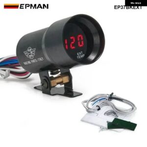 37MM デジタルスモークレンズ排気ガス温度 EGT ゲージ RPM AFR ブーストオイルプレス油/水温ボルト真空ゲージ メーター - Exhaust gas temp