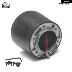 ハブスポーツ レーシング ステアリングホイール ショートハブアダプ ターボ スキット ハブアダプター LADA用 HUB-SA5 - black