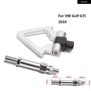 カーレース牽引フックフロントリア VW ゴルフ GTI 2010 トレーラー牽引バー HU-RTHLPH010 - Silver