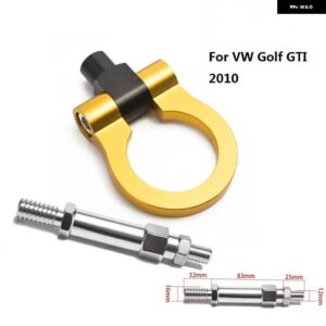カーレース牽引フックフロントリア VW ゴルフ GTI 2010 トレーラー牽引バー HU-RTHLPH010 - Gold