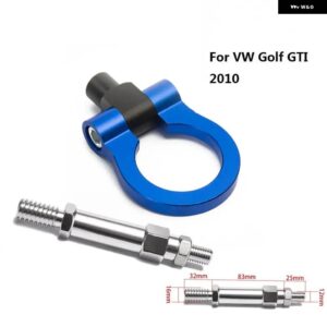 カーレース牽引フックフロントリア VW ゴルフ GTI 2010 トレーラー牽引バー HU-RTHLPH010 - blue