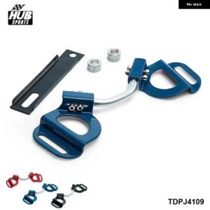 バッテリーホールド ダウンタイバーブラケットバッテリーマウントブラケットクランプホールド ダウンクランプキット HU-TDPJ4109 - Blue
