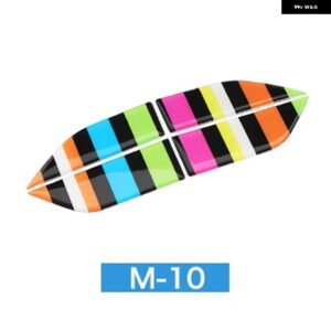 4個 クリスタルエポキシ ミニクーパー カントリーマン F60 サイドプレートフェンダー ステッカー セクション デカール カバー 装飾 - Rainbow