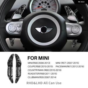 ミニロードスター R60 R61 R55 R56 R57 R58 R59 LCI クーペ PACEMAN クラブマンクーパー S JCW ステアリングホイール シフター パドル延長 - Forged Pattern